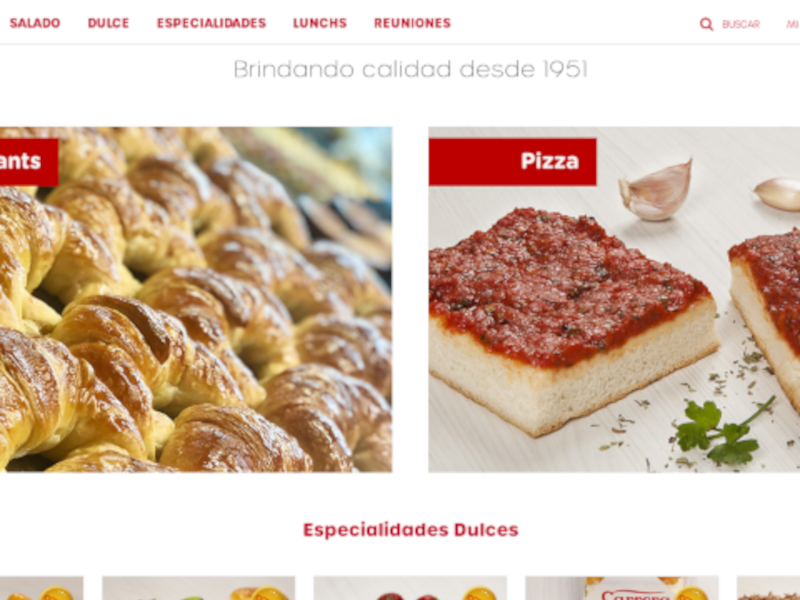 Confiteria Carrera Ecommerce